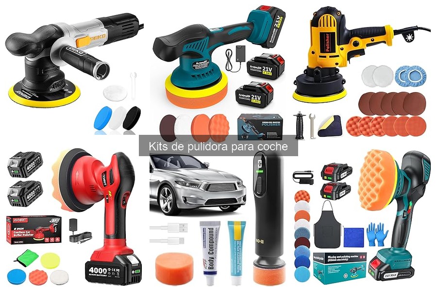 Ventajas y desventajas de un kit de pulidora para coche