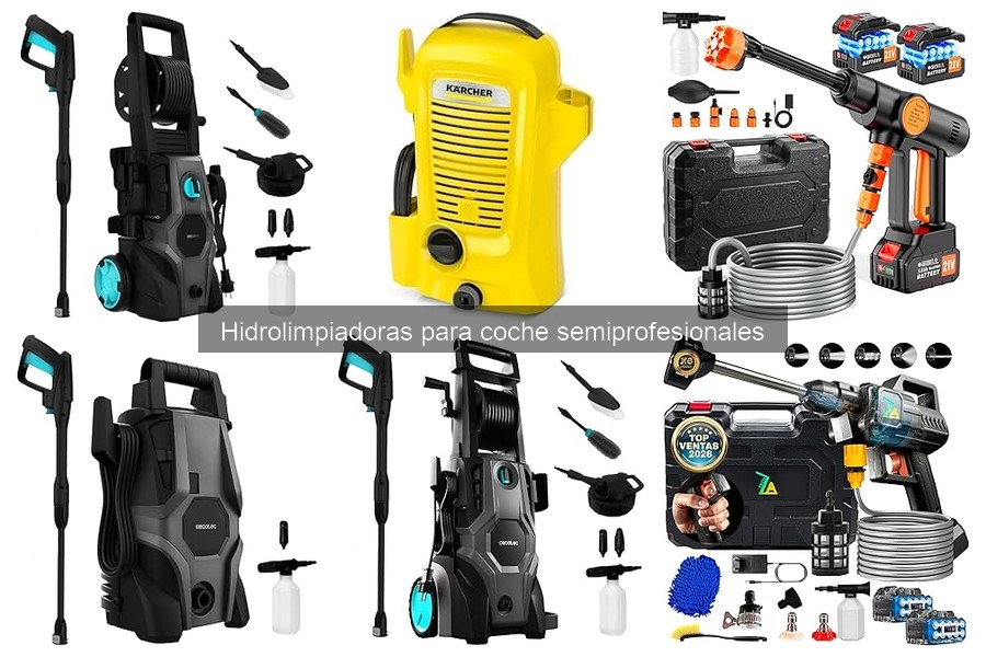 Ventajas y desventajas de usar hidrolimpiadoras semiprofesionales