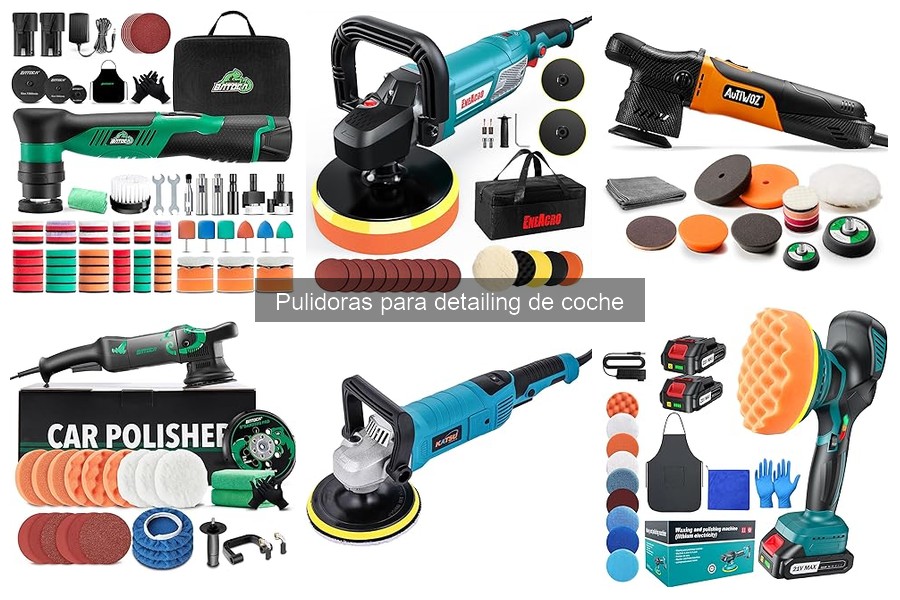Ventajas y desventajas de usar pulidoras para detailing