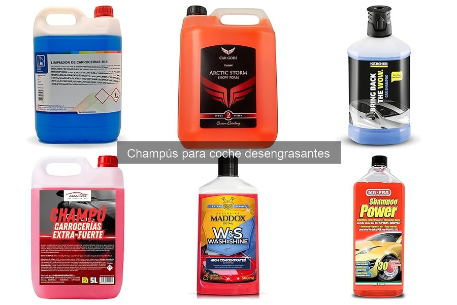 Ventajas y Desventajas del Champú Desengrasante para Coche